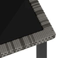 3-delige Tuinset poly rattan grijs 8720286301302 5