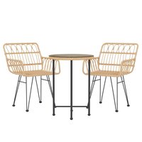 3-delige Tuinset poly rattan 8720845818180 3