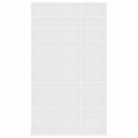 Cd-kast 102x16x177,5 cm bewerkt hout wit 8719883914800 4