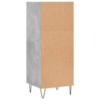 Dressoir 34,5x32,5x90 cm bewerkt hout betongrijs 8720845868994 6
