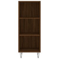 Dressoir 34,5x32,5x90 cm bewerkt hout bruin eikenkleur 8720845869021 4