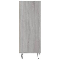 Dressoir 34,5x32,5x90 cm bewerkt hout grijs sonoma eikenkleurig 8720845869014 5