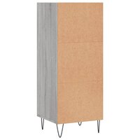 Dressoir 34,5x32,5x90 cm bewerkt hout grijs sonoma eikenkleurig 8720845869014 6