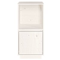 Dressoir 38x35x80 cm massief grenenhout wit 8720286923269 3