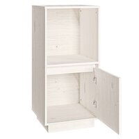 Dressoir 38x35x80 cm massief grenenhout wit 8720286923269 4