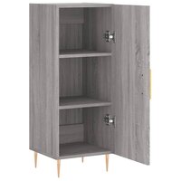 Dressoir 34,5x34x90 cm bewerkt hout grijs sonoma eikenkleurig 8720845867010 5
