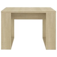 Bijzettafel 50x50x35 cm spaanplaat sonoma eikenkleurig 8720286611623 5