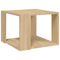 Salontafel 40x40x30 cm bewerkt hout sonoma eikenkleurig 8720286542354 2