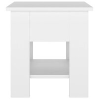 Salontafel 40x40x42 cm bewerkt hout wit 8720286836149 5