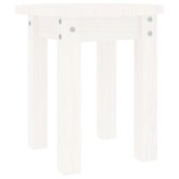 Salontafel &Oslash; 35x35 cm massief grenenhout wit 8720287208358 2