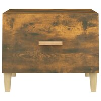 Salontafel 50x50x40 cm bewerkt hout gerookt eikenkleurig 8720287086383 6