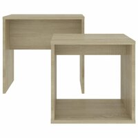 Salontafelset 48x30x45 cm bewerkt hout sonoma eikenkleurig 8720286016824 4