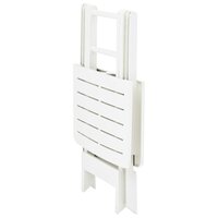 Tuintafel inklapbaar 79x72x70 cm kunststof wit 8719883859736 4