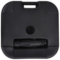 Parasolvoet gevuld met zand/water 24 L zwart 8719883741819 4