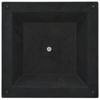 Parasolvoet vierkant 12 kg polyresin bronskleurig 8718475714484 5