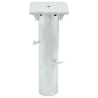 Parasolvoet voor in de grond 16x16x39,5 cm staal zilverkleurig 8721012989436 2