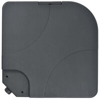 Parasolvoet draagbaar gevuld met zand / water 60 L 8718475915843 2