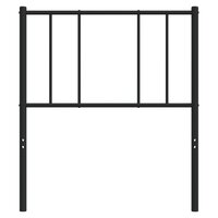 Hoofdbord metaal zwart 75 cm 8720845788797 4