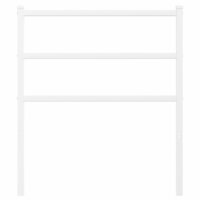 Hoofdbord 80 cm metaal wit 8721012303386 3