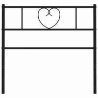 Hoofdbord 75 cm metaal zwart 8721012048485 5
