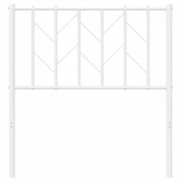 Hoofdbord 80 cm metaal wit 8721012250468 4