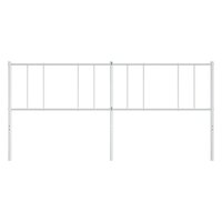 Hoofdbord metaal wit 200 cm 8720845789404 4