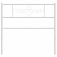 Hoofdbord 80 cm metaal wit 8721012048003 3