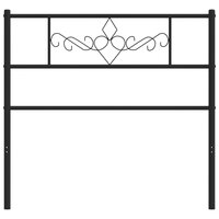 Hoofdbord 75 cm metaal zwart 8721012047501 3