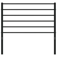 Hoofdbord metaal zwart 100 cm 8720845787844 4