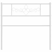 Hoofdbord 107 cm metaal wit 8721012048034 3