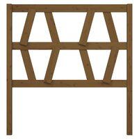 Hoofdbord 81x4x100 cm massief grenenhout honingbruin 8720287004790 3