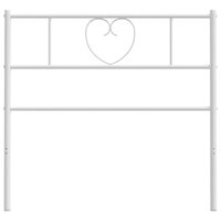 Hoofdbord 75 cm metaal wit 8721012048973 5