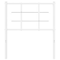 Hoofdbord 75 cm metaal wit 8721012304352 3