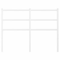 Hoofdbord 120 cm metaal wit 8721012303423 3