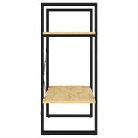 Boekenkast met 2 schappen 60x30x70 cm massief grenenhout 8720286567227 6