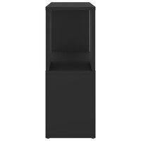 Boekenkast 60x24x63 cm spaanplaat zwart 8720286650196 4