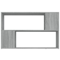 Boekenkast 100x24x63 cm bewerkt hout grijs sonoma eikenkleurig 8720286956922 5