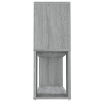 Boekenkast 100x24x63 cm bewerkt hout grijs sonoma eikenkleurig 8720286956922 6