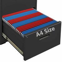 Archiefkast 46x62x102,5 cm staal antracietkleurig 8720286565896 10