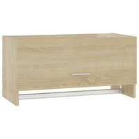 Kledingkast 70x32,5x35 cm bewerkt hout sonoma eikenkleurig 8720286609453 2