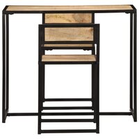 3-delige Eethoek massief mangohout 8718475742999 5