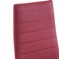 7-delige Eethoek wijnrood 8719883599014 11