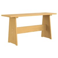 Eettafel met bankje massief grenenhout honingbruin 8720286343074 3