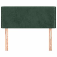 Hoofdbord 90x5x78/88 cm fluweel donkergroen 8720287147459 3