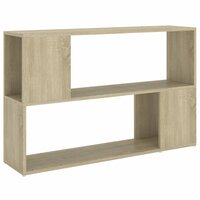 Boekenkast 100x24x63 cm spaanplaat sonoma eikenkleurig 8720286651292 2