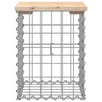 Tuinbank schanskorfontwerp 33x31x42 cm massief grenenhout 8720845445911 3