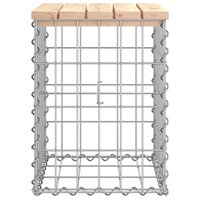 Tuinbank schanskorfontwerp 33x31x42 cm massief grenenhout 8720845445911 4