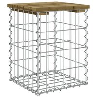 Tuinbank schanskorfontwerp 33x31x42 cm ge&iuml;mpregneerd grenenhout 8720845445935 5