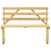 Tuinbank 120 cm ge&iuml;mpregneerd grenenhout 8720286211373 2