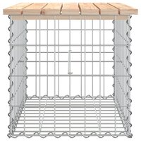 Tuinbank schanskorfontwerp 63x44x42 cm massief grenenhout 8720845446185 4